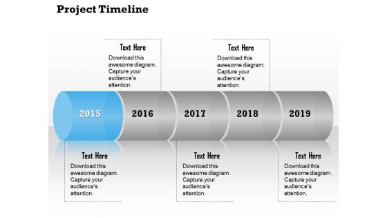 Project timeline process roadmap diagram 0314