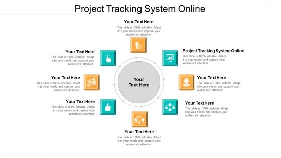 Project tracking system online ppt powerpoint presentation show professional cpb