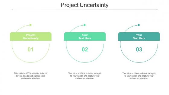 Project uncertainty ppt powerpoint presentation portfolio maker cpb