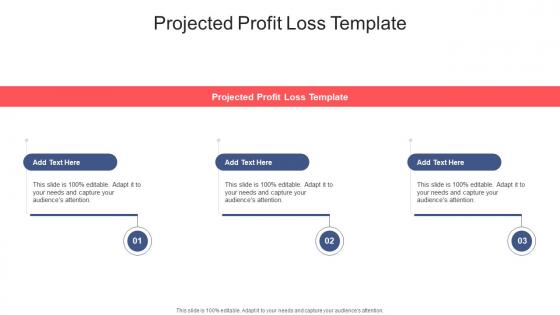 Projected Profit Loss Template In Powerpoint And Google Slides Cpb