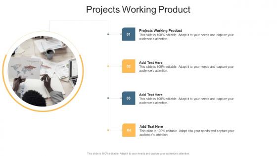 Projects Working Product In Powerpoint And Google Slides Cpb