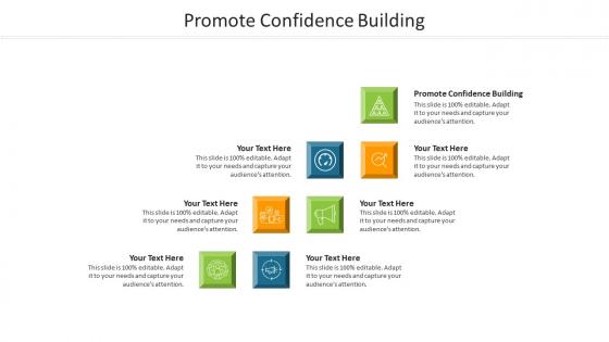Promote confidence building ppt powerpoint presentation icon ideas cpb