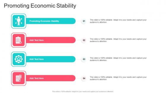 Promoting Economic Stability In Powerpoint And Google Slides Cpb
