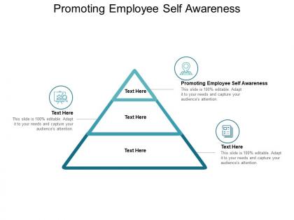 Promoting employee self awareness ppt powerpoint presentation summary ideas cpb