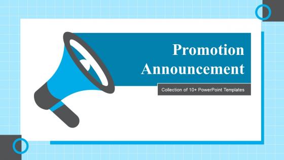 Promotion Announcement Powerpoint Ppt Template Bundles