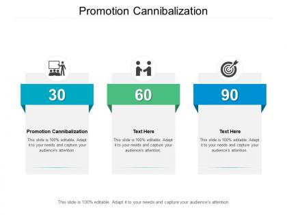 Promotion cannibalization ppt powerpoint presentation outline styles cpb