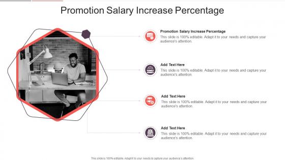 Promotion Salary Increase Percentage In Powerpoint And Google Slides Cpb