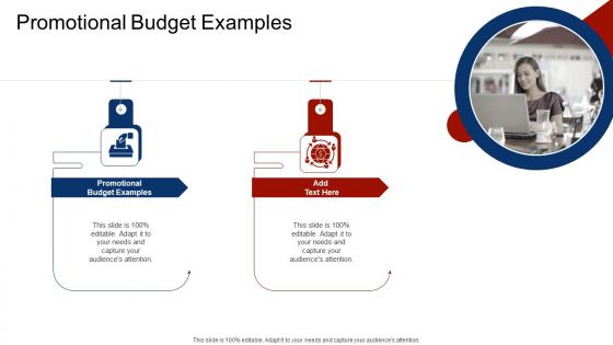 Promotional Budget Examples In Powerpoint And Google Slides Cpb