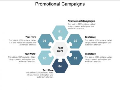 Promotional campaigns ppt powerpoint presentation show design ideas cpb