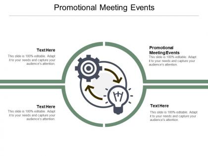 Promotional meeting events ppt powerpoint presentation infographic template visuals cpb