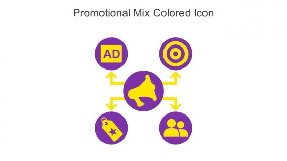 Promotional Mix Colored Icon In Powerpoint Pptx Png And Editable Eps Format