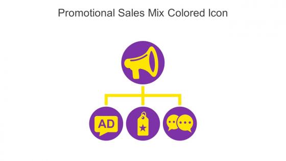 Promotional Sales Mix Colored Icon In Powerpoint Pptx Png And Editable Eps Format