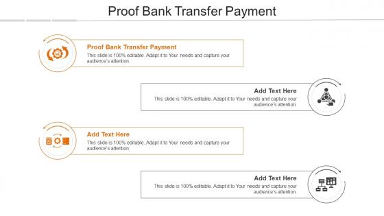 Proof Bank Transfer Payment Ppt PowerPoint Presentation Model Show Cpb