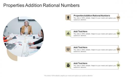 Properties Addition Rational Numbers In Powerpoint And Google Slides Cpb
