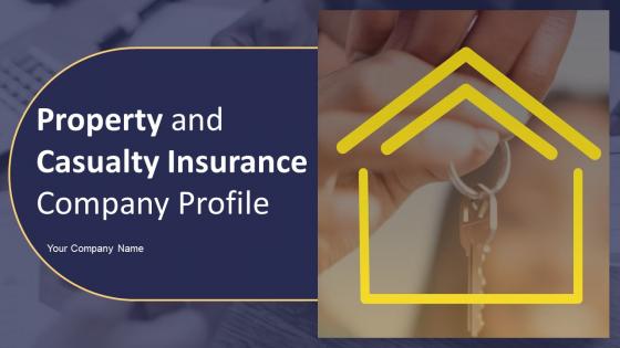 Property And Casualty Insurance Company Profile Complete Deck