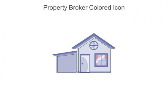 Property Broker Colored Icon In Powerpoint Pptx Png And Editable Eps Format