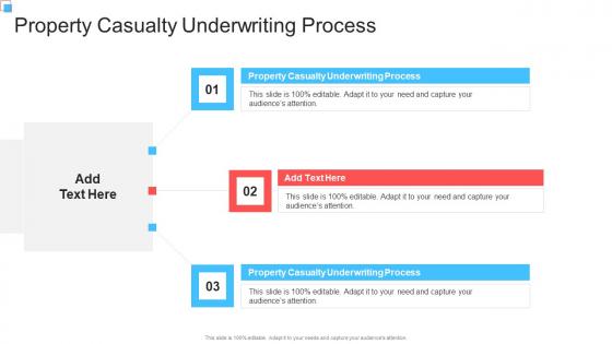 Property Casualty Underwriting Process In Powerpoint And Google Slides Cpb