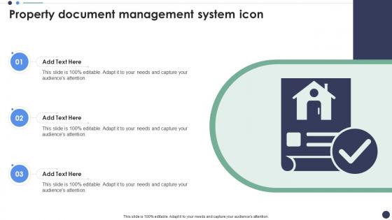 Property Document Management System Icon