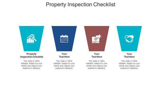 Property inspection checklist ppt powerpoint presentation styles microsoft cpb