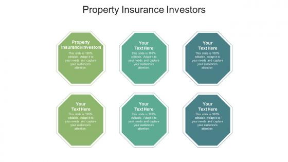 Property insurance investors ppt powerpoint presentation gallery example introduction cpb
