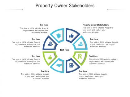Property owner stakeholders ppt powerpoint presentation styles graphics template cpb