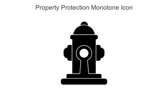 Property Protection Monotone Icon In Powerpoint Pptx Png And Editable Eps Format