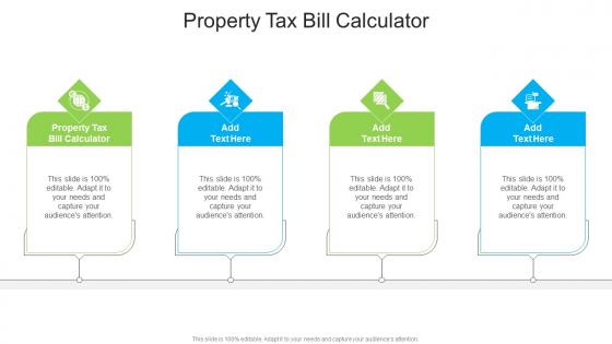 Property Tax Bill Calculator In Powerpoint And Google Slides Cpb