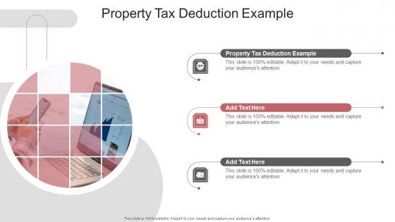 Property Tax Deduction Example In Powerpoint And Google Slides Cpb