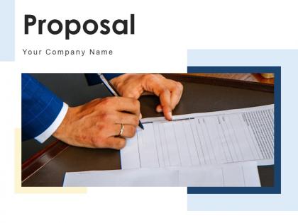 Proposal Analyst Information Business Executive Documents Acceptance
