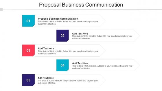 Proposal Business Communication Ppt Powerpoint Presentation Icon Objects Cpb