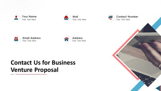 Proposal for business venture contact us for business venture proposal
