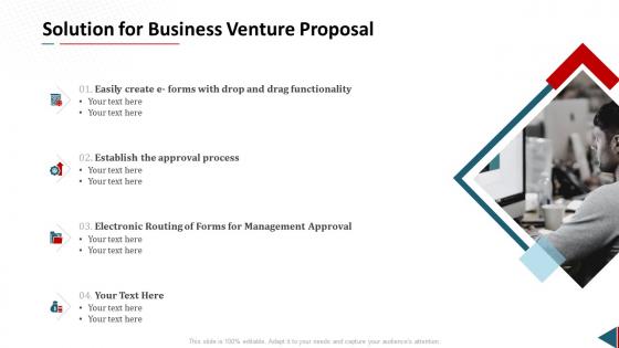 Proposal for business venture solution for business venture proposal