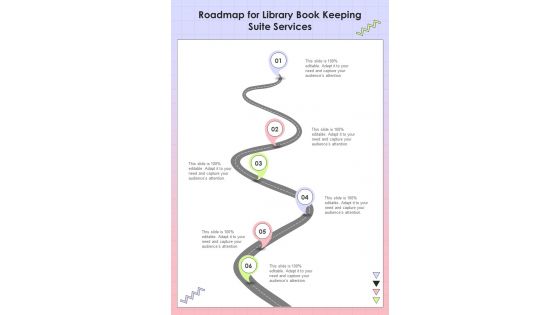 Proposal For Library Book For Roadmap One Pager Sample Example Document