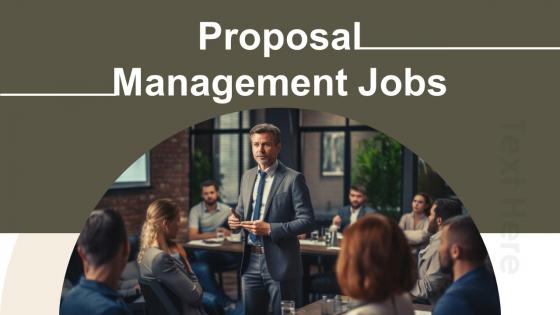 Proposal Management Jobs powerpoint presentation and google slides ICP