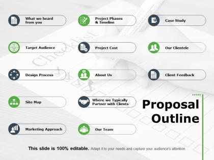 Proposal outline ppt file design ideas
