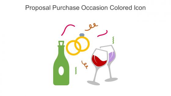Proposal Purchase Occasion Colored Icon In Powerpoint Pptx Png And Editable Eps Format