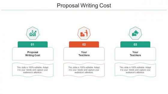 Proposal Writing Cost Ppt Powerpoint Presentation Show Master Slide Cpb