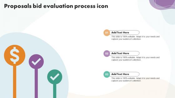 Proposals Bid Evaluation Process Icon