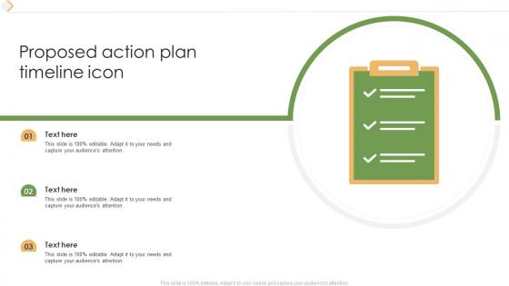 Proposed Action Plan Timeline Icon