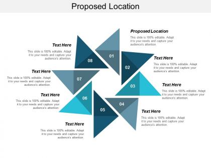 Proposed location ppt powerpoint presentation icon design templates cpb