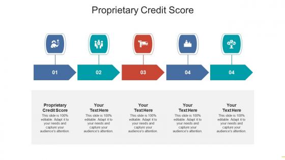 Proprietary credit score ppt powerpoint presentation show format cpb