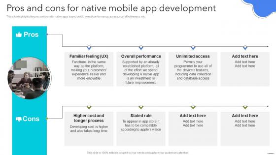 Pros And Cons For Native Mobile App Development Android App Development