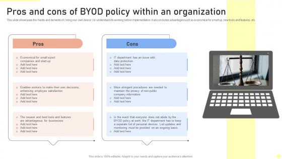 Pros And Cons Of BYOD Policy Within An Organization