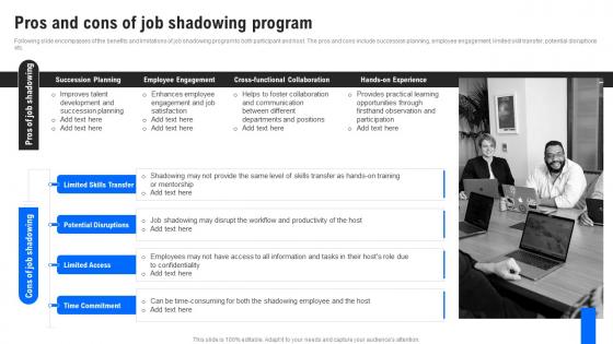Pros And Cons Of Job Shadowing Program