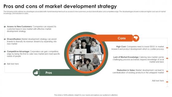 Pros And Cons Of Market Development Strategy Startup Growth Strategy For Rapid Strategy SS V