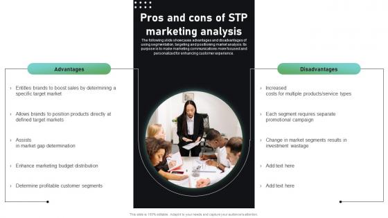 Pros And Cons Of STP Marketing Analysis Segmentation Targeting Positioning Analysis