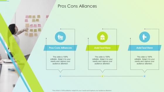 Pros Cons Alliances In Powerpoint And Google Slides Cpb