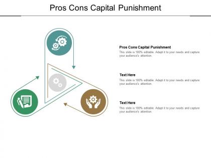 Pros cons capital punishment ppt powerpoint presentation gallery cpb