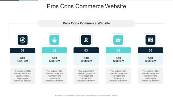 Pros Cons Commerce Website In Powerpoint And Google Slides Cpb