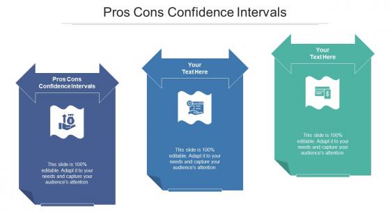 Pros cons confidence intervals ppt powerpoint presentation ideas example file cpb